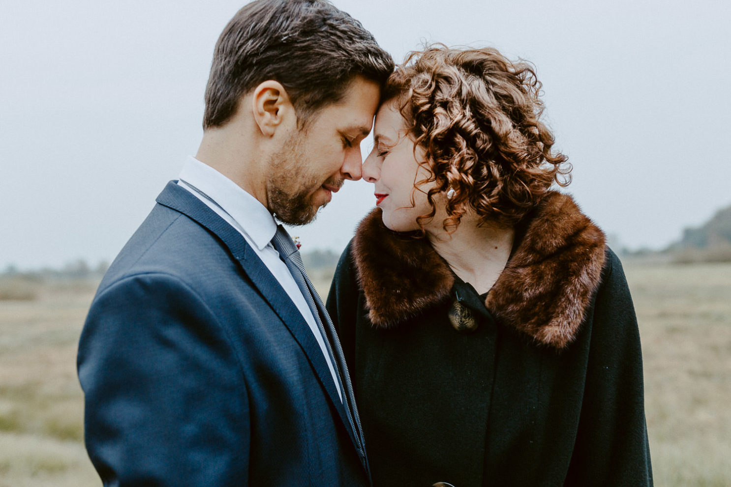 Brautpaar Stirn an Stirn in Rietberg