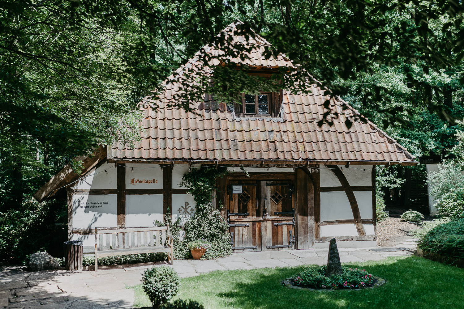 Hirtenkapelle im gastlichen Dorf Delbrück