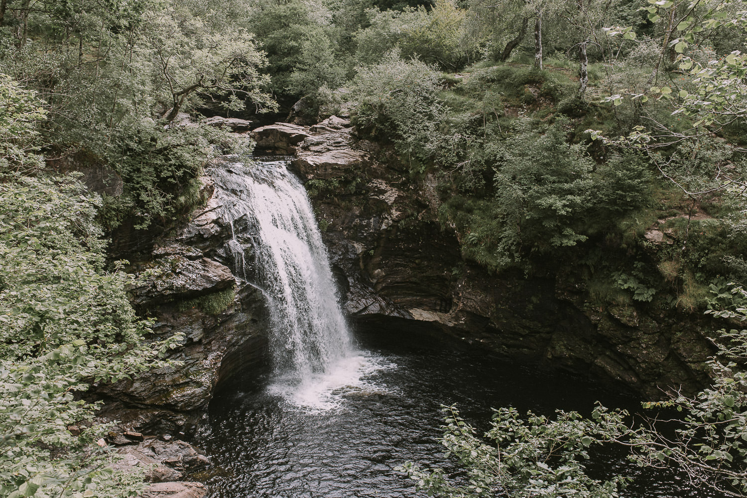 Wasserfall Schottland